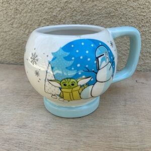 St. Nicholas Square Blue and White Mug